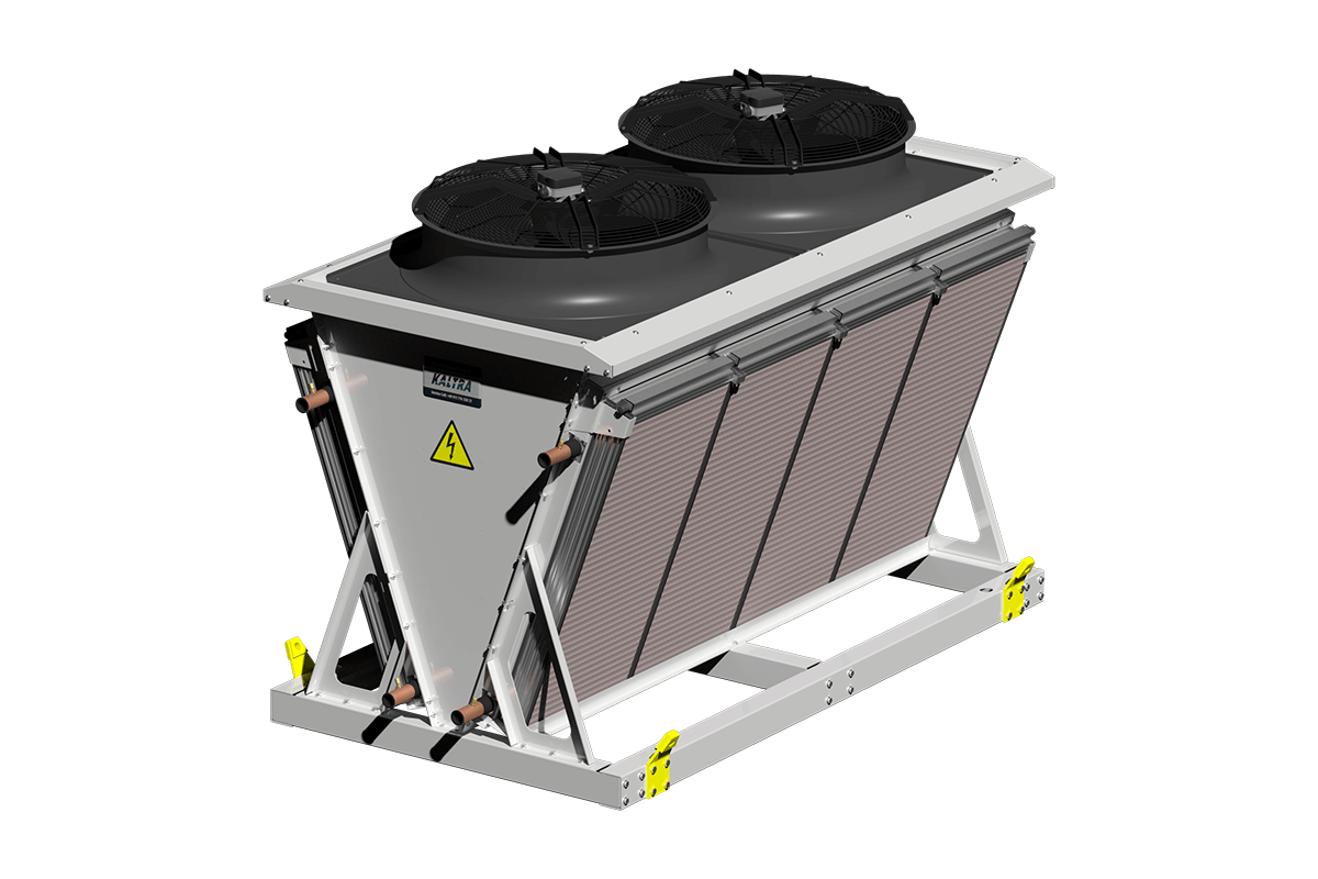 Bora V-shaped evaporative condenser