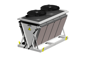 Bora V-shaped evaporative dry cooler