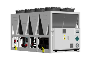 Air-cooled scroll chiller