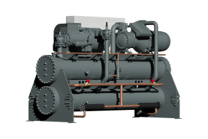 Water-cooled inverter chiller