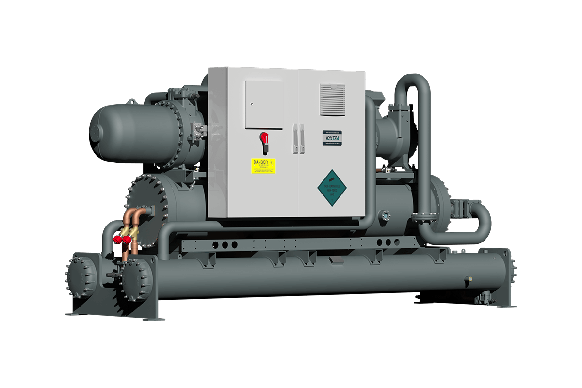 Water-cooled screw chiller