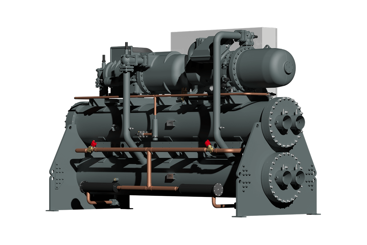 Screw inverter chiller