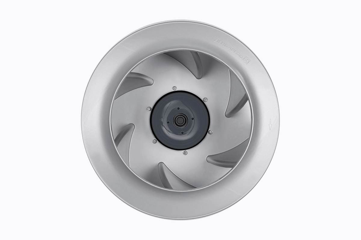 Radial EC fan