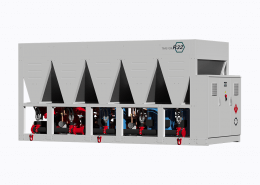 R32 scroll chiller