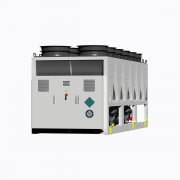 Air-cooled screw chiller