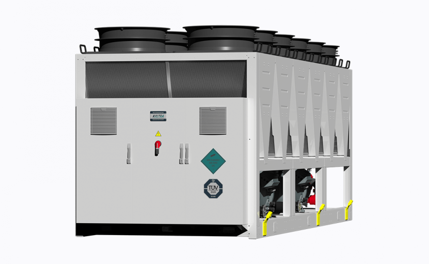 Air-cooled screw chiller