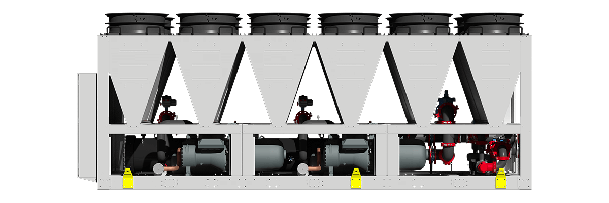 Free cooling screw chiller