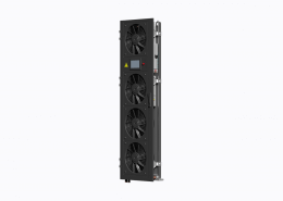 Server rack cooling door