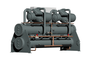 Water-cooled screw chiller