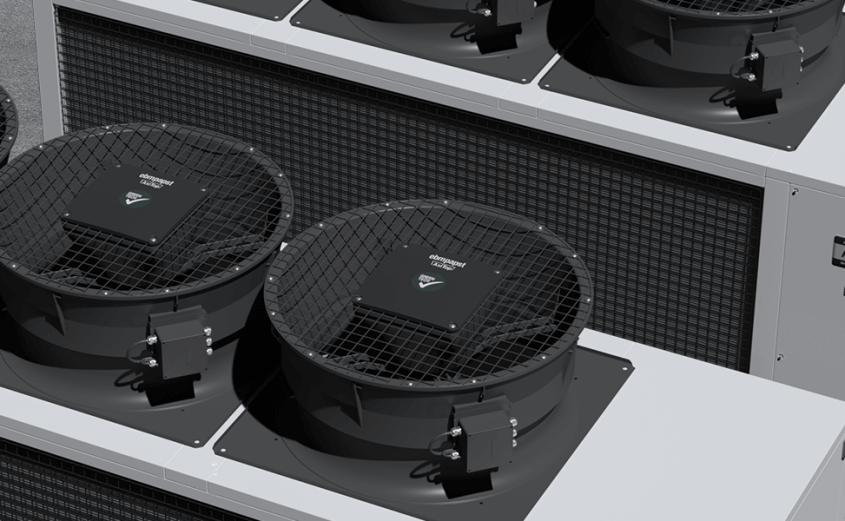 Air-cooled scroll chillers
