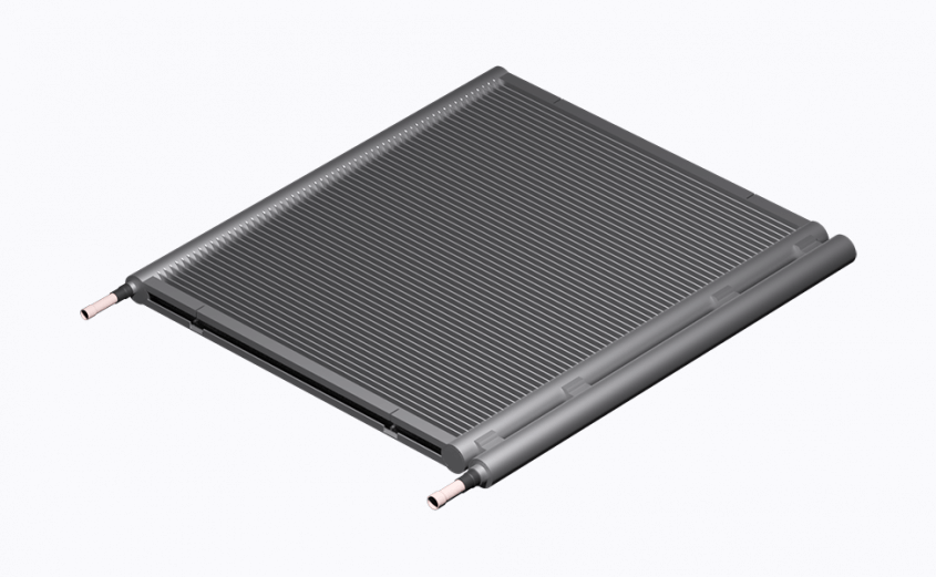 Microchannel evaporator