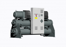 Water-cooled inverter chiller