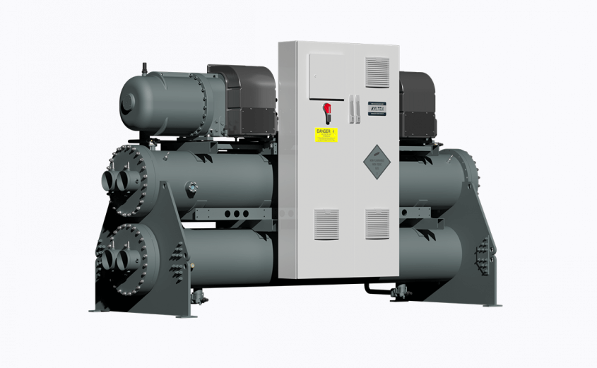Water-cooled inverter chiller