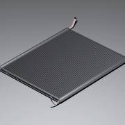 Microchannel evaporator coil