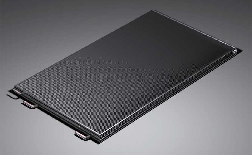 Twin-slab microchannel condenser