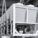 Air-cooled screw chiller